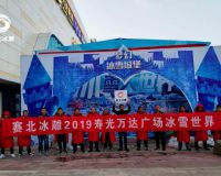 壽光萬達廣場冰雕節(jié)「賽北冰雕」