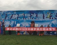 漢中維羅納薰衣草莊園冰雕節(jié)「賽北冰雕」