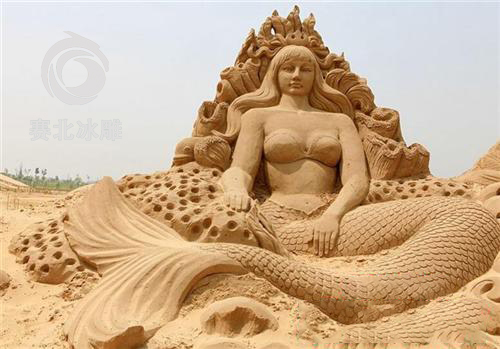 秦皇島沙雕,用細(xì)沙述說故事「賽北冰雕」