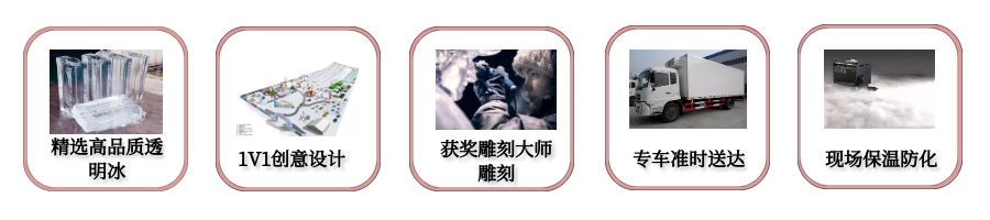 啟動儀式冰雕制作