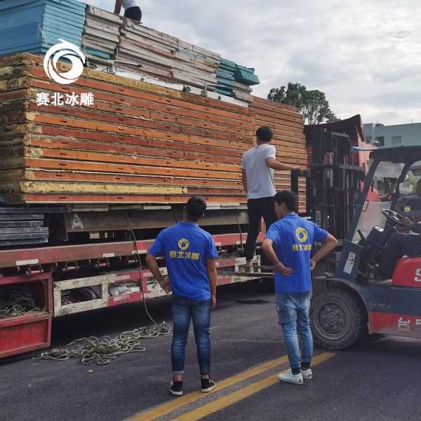 室內冰雕展施工流程