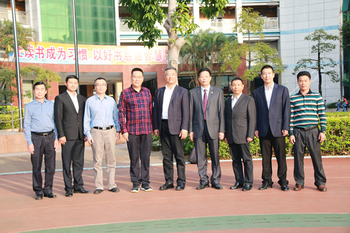 北京語言大學領導專家來集團考察， 攜手共進，創辦一流的高端國際教育 