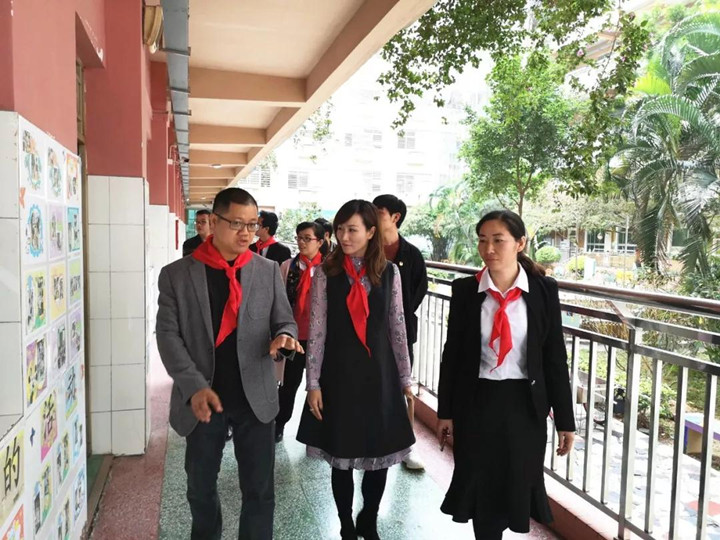 我校在“市少先隊規范化學校創建”督導檢查中獲好評